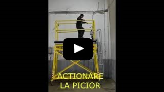 Platforma actionare hidraulica B5A video