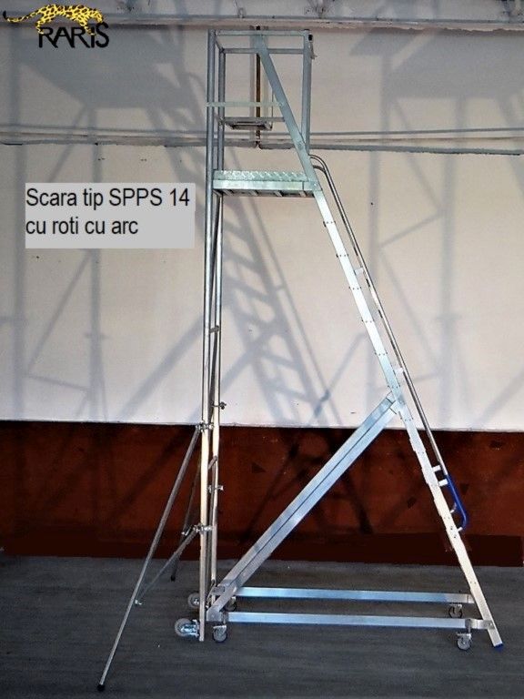 scara platforma aluminiu securizata SPPS 05